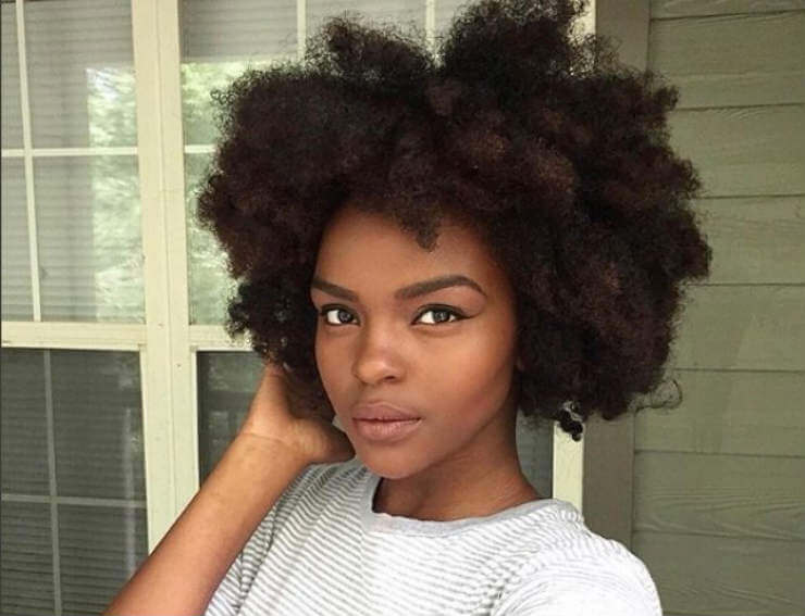 Shoulder Length Haircuts With Afro
